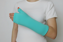 Load image into Gallery viewer, Wrist Brace Cover in Aqua